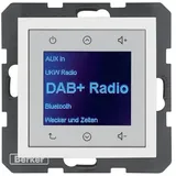 Berker Radio DAB+, Bt., S.1/B.x pw., gl.