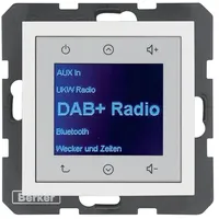 Berker Radio DAB+, Bt., S.1/B.x pw., gl.