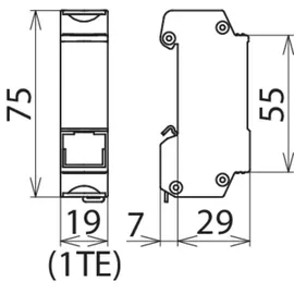 Dehn 929126 DPA M CLD RJ45B 48 Überspannungsableiter 10 kA 1St.