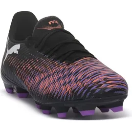 Puma Future 8 Play FG/AG Fußballschuhe - PUMA Black-PUMA White-Glowing RED,