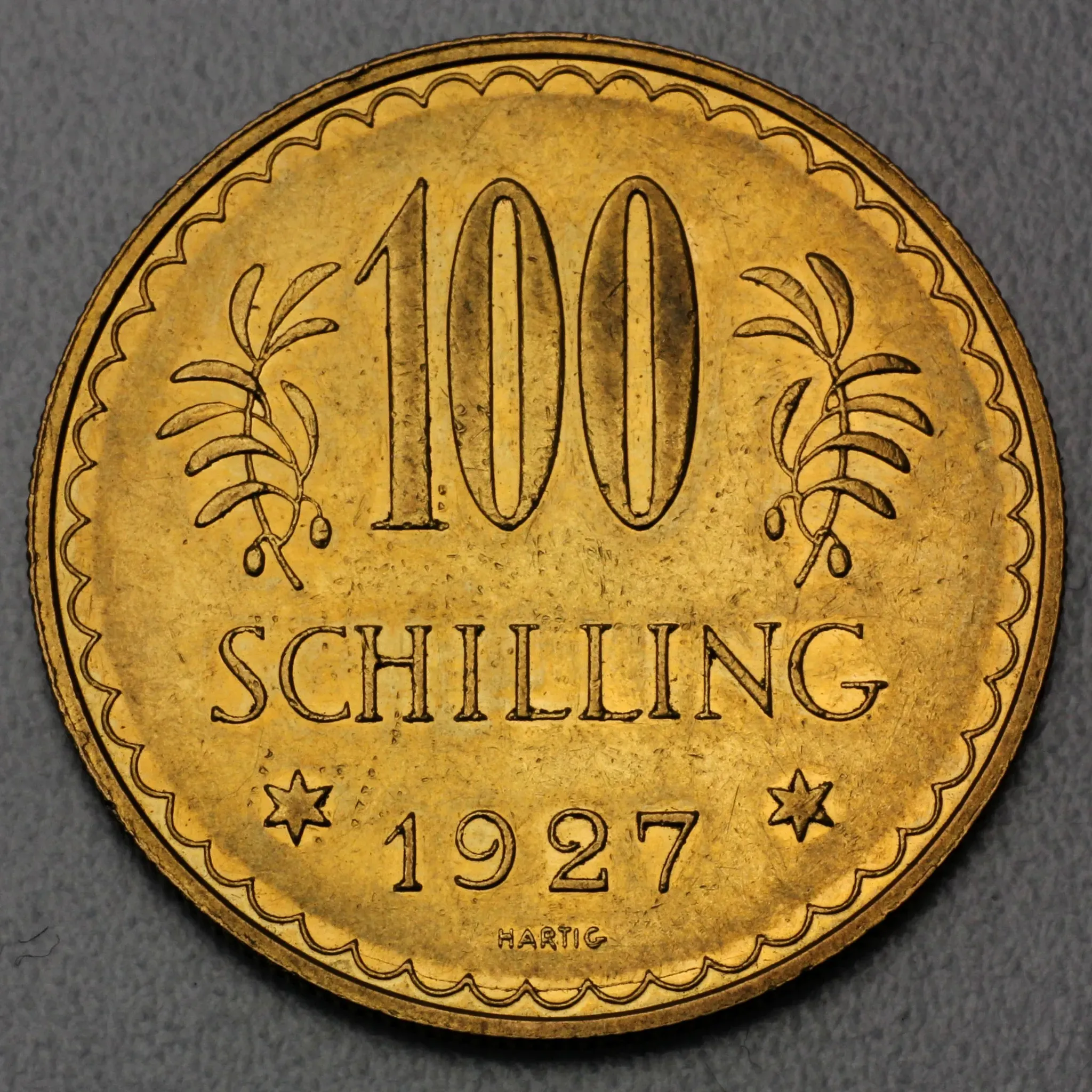 Goldmünze 100 Schilling 