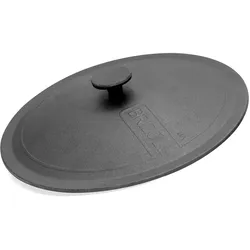 BIOL Deckel aus Gusseisen Ø28 cm Topfdeckel Universaldeckel Pfannendeckel Kochtopfdeckel Gussdeckel universal