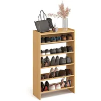 Komto Schuhregal Schmal - Schuhablage Flur mit 5 Ebenen