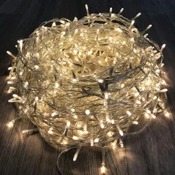 Mojawo 500er LED-Lichterkette warmweiß