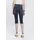 Arizona Caprijeans "mit Schlitz am Saum", Damen, Gr. 52, N-Gr, blau (dunkelblau us), Denim/Jeans, Obermaterial: 79% Baumwolle, 19% Polyester, 2% Elasthan, leichte Abriebeffekte, Basic, schmal, Jeans, schmale Passform, mit stylischen Nieten, hohe Taille, Topseller