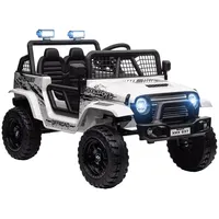 aiyaplay Kinder Elektroauto Geländewagen weiß (1-tlg)