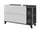 Vicco Waschbeckenunterschrank Karen 2 Schubladen 100 x 65 x 35 cm Anthrazit/Weiß