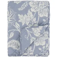 Chic Antique Aix Bettüberwurf 180 x 130 cm Blau/Weiß