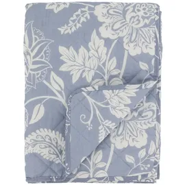Chic Antique Aix Bettüberwurf 180 x 130 cm Blau/Weiß
