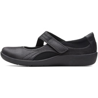 Clarks Damen Sillian Bella Mary Jane Schuh, Schwarz, 35.5 EU