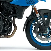 Bodystyle Kotflügelverlängerung vorne ABS Kunststoff Schwarz-Matt für Motorrad