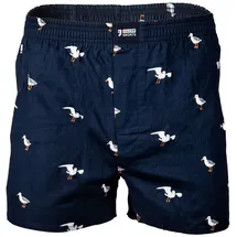 Happy Shorts Herren Web-Boxershorts - American Boxershorts Möwe M