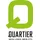 Quartier Highboard 122 x 122 x 39 cm Weiß / Eiche