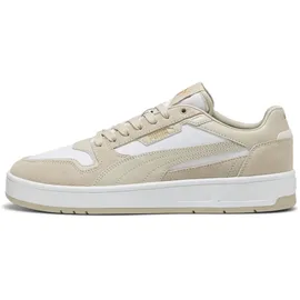 Puma Court Classic Street Suede Sneaker 03 white/desert dust/gold 42,5