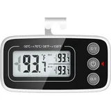 Cyslmuk - Packung Kühlschrankthermometer, digitales Kühlschrank-Gefrierschrank-Thermometer mit großem LCD-Display, Min/Max-Funktion, 3