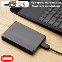 Externe Festplatte USB 3.0 2,5 Zoll 500GB 1TB  Memory Case Tragbar Expansion HDD