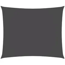 vidaXL Sonnensegel Oxford-Gewebe Rechteckig 4x6 m Anthrazit