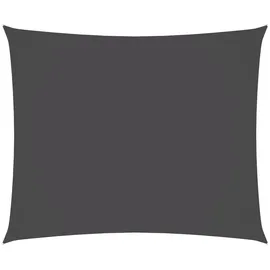 vidaXL Sonnensegel Oxford-Gewebe Rechteckig 4x6 m Anthrazit