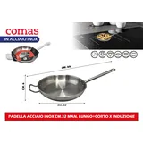 Comas Bratpfanne Fuji Induktion, Pfanne mit Sandwichboden, Edelstahl, 32 cm 8518