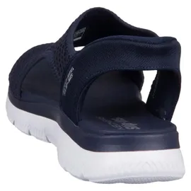 SKECHERS Damen Summits Sandal Sweetly Evolved, Navy Knit, 40 EU - Blau -