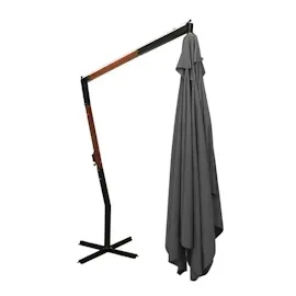 vidaXL Ampelschirm 400 x 300 cm Anthrazit