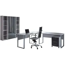 Büro Office Edition Set 3 Grau