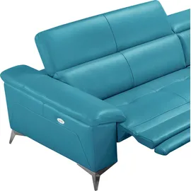 Egoitaliano "Martine, Multifunktionssofa mit Komfortfunktionen, edel und bequem", mit Ottomane, elektrischer Relaxfunktion und Kopfteilverstellung