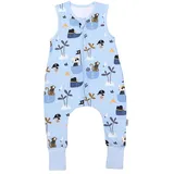TupTam Baby Schlafsack TupTam Piraten Affe Qualle Katze Blau 80/86