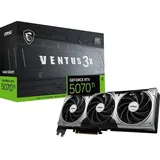 MSI RTX 5070 Ti Ventus 3X OC 16GB GDDR7 Grafikkarte - Black