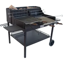 Cruccolini Little Tuscany - Handgefertigter Eisengrill mit Holz und Kohle