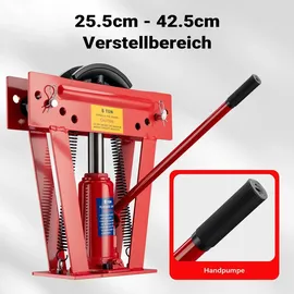 Wiltec Rohrbiegemaschine hydraulisch 8t Rohrbiegegerät Rohrbieger Biegemaschine