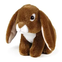 Anna Club Plüschtier - Kaninchen (braun, 15cm)