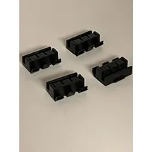 BMW Dachträgerbefestigung 4x Dachformclip Schwarz