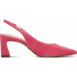 TAMARIS Damen Sling Pump mit Blockabsatz Leder, pink, 39 EU