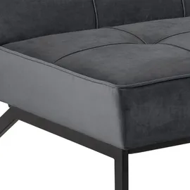 Actona Schlafsofa Perugia Stoff Grau Dunkelgrau