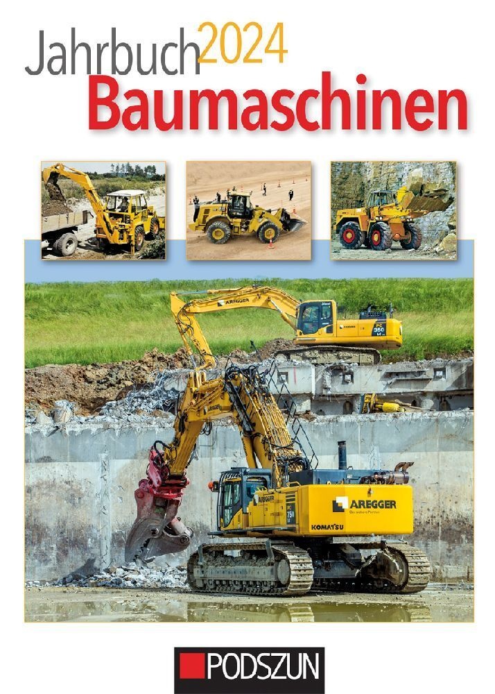 Jahrbuch Baumaschinen 2024  Kartoniert (TB)