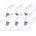 Shield Sneaker Socken Weiß 43-46