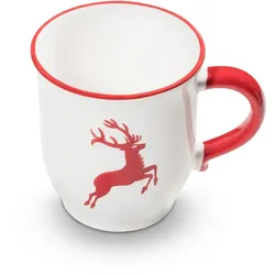 Gmundner Keramik Rubinroter Hirsch, Schokotasse (0,3L)