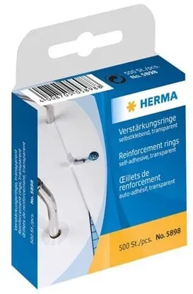 reinforcement ring - transparent (pack of 500)