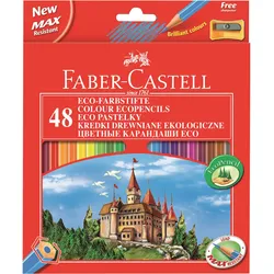 FABER-CASTELL CASTLE - Farbstift - permanent - leuchtende Farben (Packung mit 48