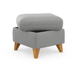 Home Affaire Polsterhocker Trelleborg 58 x 48 x 58 cm grau
