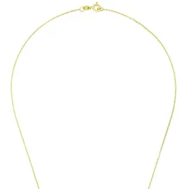 Amor Kette mit Anhänger Herz Gelbgoldfarben/Perlmutt