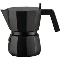 Alessi Moka Espressokocher Tassen, Espressokocher, Schwarz