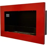 Ethanol und Gel Kamin Modell Dublin Deluxe Royal Rot - Rot