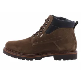 SIOUX Herren Adalrik Stiefelette, Safari, Schwarz, 46 EU Weit