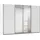 Rauch Schwebetürenschrank Syncrono 316 x 211 x 62 cm weiß