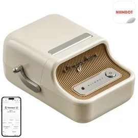 Niimbot B21 Pro Wireless Fotodrucker Schwarz-Weiß Druck-Auflösung: 300 x 300 dpi Weiß