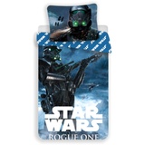 Jerry Fabrics JF0204 Bettwäscheset Star Wars Rogue One, Baumwolle, 140x200cm + 70x90cm