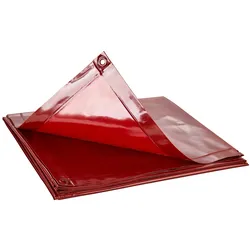 VEVOR Schweißvorhang-Schirm, 6'x6', schwer entflammbarer Vinyl-Hängeschweißschirm