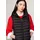 Tommy Hilfiger Damen, Weste PADDED GLOBAL STRIPE Vest mit Kapuze, schwarz, (Black), XXL